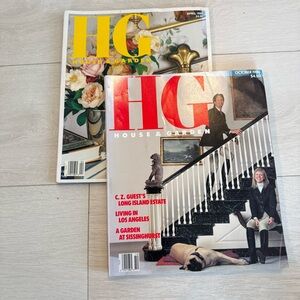 Vintage House & Garden Magazines x 2 The Amazing 80s Maximalist Design